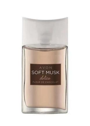 Soft musk delice 50 мл женская туалетная вода, гуме, шоколадно-ванильный аромат