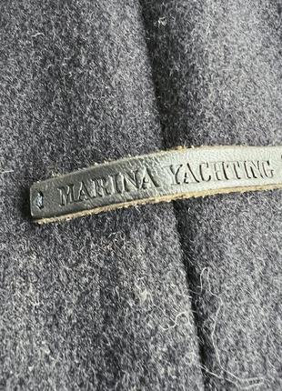 Marina yachting стиль качество вовна пальто4 фото