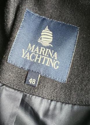 Marina yachting стиль качество вовна пальто5 фото