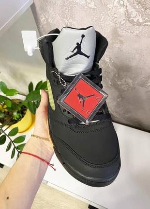 Зимние кроссовки nike air jordan retro 5 q369 фото