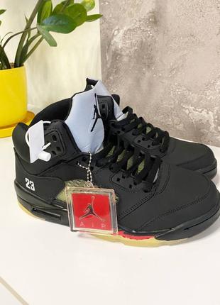 Зимние кроссовки nike air jordan retro 5 q366 фото