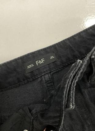 Нові джинсові шорти з високою посадкою, з етикетками f&f8 фото