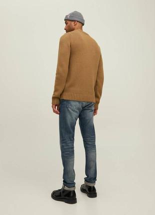 Пуловер, свитер, кофта мужская r.d.d коричневая, теплая, размер м4 фото