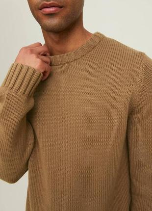 Пуловер, свитер, кофта мужская r.d.d коричневая, теплая, размер м3 фото