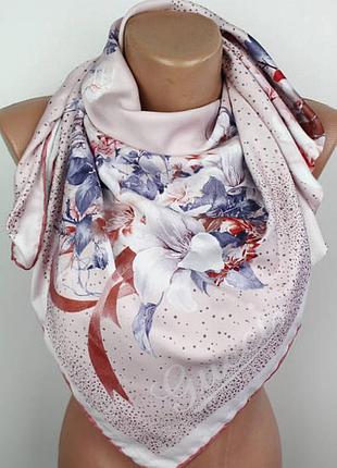 Атласна елітна гарна хустка