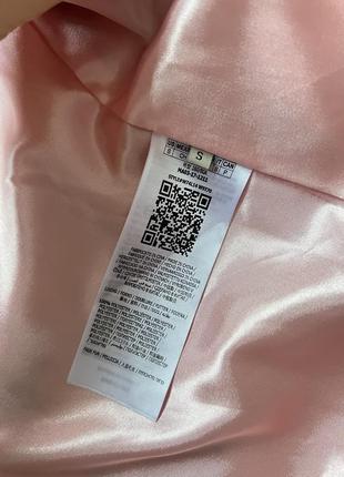 Шубка guess сакура, редкость искусственный мех шуба розовая7 фото
