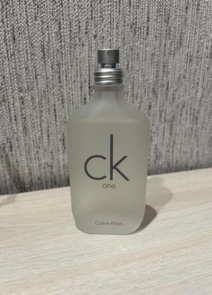 Туалетна вода  calvin klein one, 100 мл тестер2 фото