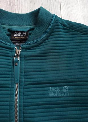 Кофта на замочку jack wolfskin, джемпер, спортивна кофта курточка на замочку2 фото