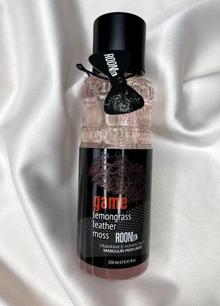 Мужской парфюмированный спрей-мист для тела game room 501,250 ml