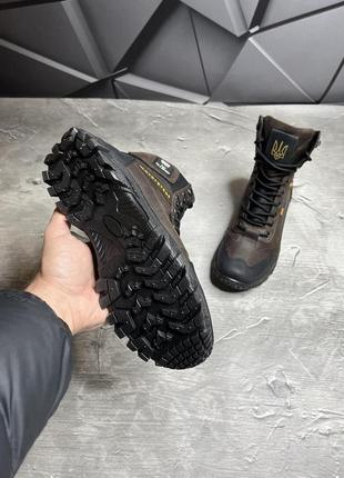 Берцы тактические зимние полевые военные армейские ботинки для военных зсу всу кор хутро 40 (26см) ku-222 фото