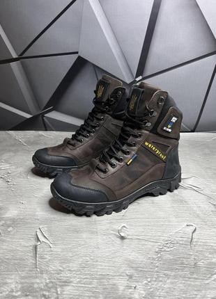 Берці тактичні зимові польові військові армійські черевики для військових зсу зсу кор мех 40 (26см) gl-55