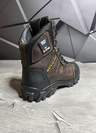 Берці тактичні зимові польові військові армійські черевики для військових зсу зсу кор мех 40 (26см) gl-558 фото