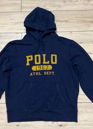 Мужское худи кофта теплая polo ralph lauren l