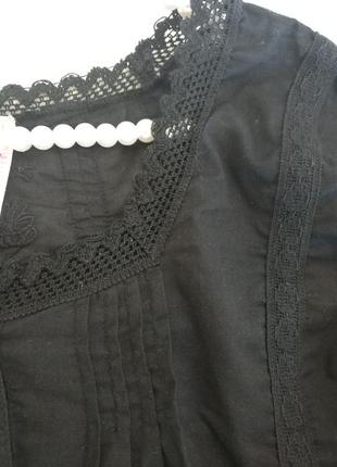 Фирменная стильная качественная натуральная котоновая блуза туника.6 фото