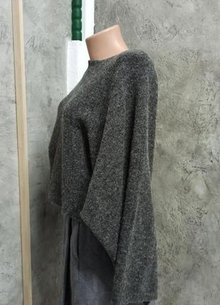 ✅шерстяной свитер/широкие рукава/zara/идеальный6 фото