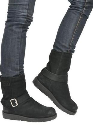 Жіночі зимові черевики, напівчоботи bronx оригінал нубук 36,37,40р. bx14841 фото