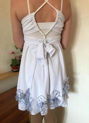 Шикарное нарядное выпускное для свадьбы платье seam размер 44-465 фото