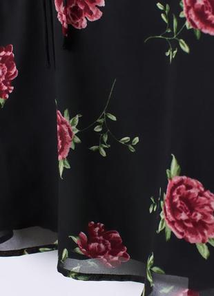 Красивая приталенная блузка h&m с кулисой затяжкой3 фото