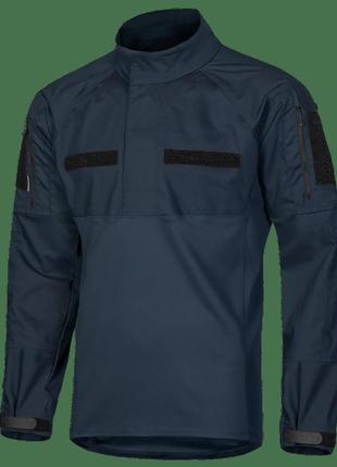 Рубашка армейская боевая тактическая дышащая рубашка для военных подразделений ubacs m синий ku-22