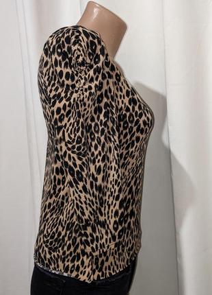 Блуза леопардовый принт2 фото