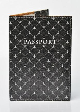 Обложка для паспорта якоря