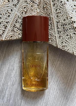 Франция opium yves saint laurent edt туалетная вода винтаж 30 мл флакон5 фото