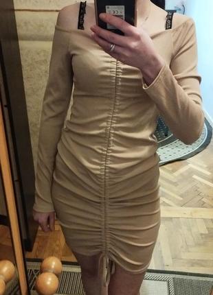 🔥 платье мини🔥 спереди стягивается 🔥 оформление безопасной оплаты