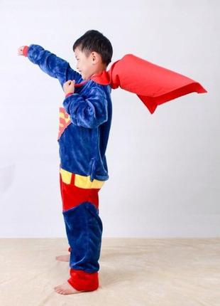 Оригінал! тепла піжама кігурумі супермен - кигуруми пижама спайдермен кенгурумі кенгуру кегурумі4 фото