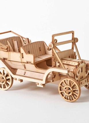 3d дерев'яний конструктор wooden art модель ретро автомобіль