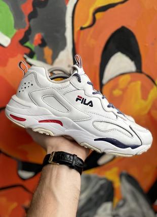 Fila кроссовки 41 размер кожаные белые оригинал