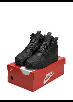 Nike lunar force 17 duckboot black fur