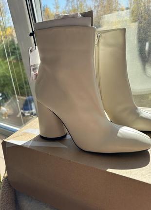 Новые кожаные сапоги,ботинки zara3 фото