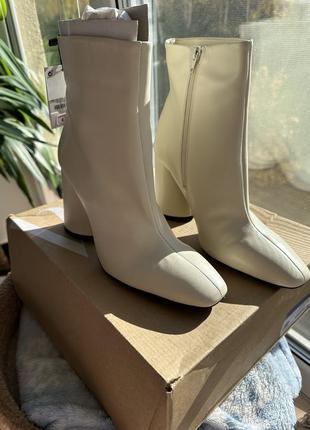 Новые кожаные сапоги,ботинки zara4 фото