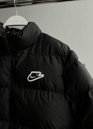 Мужская черная куртка nike4 фото