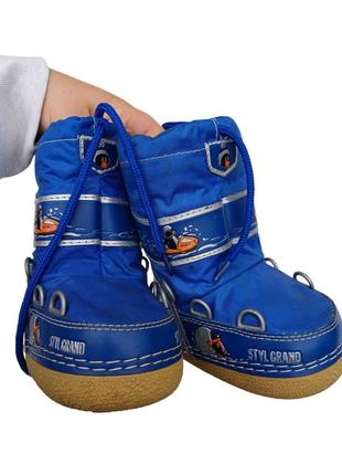 Снегоходы снегоды детские moon boot для малыша, styl grand, bob snow,5 фото