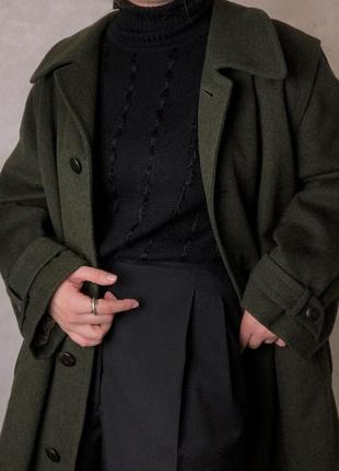 Легендарное традиционное тирольское пальто хубертус salko austria винтаж лоден австрийское винтажное унисекс шерстяное альпака шерсть оверсайз4 фото