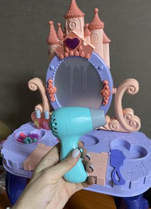 Трюмо со стульчиком для принцессы с пианино 12 мелодий2 фото