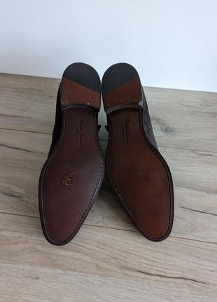 Туфлі монки ralph lauren monk-strap shoe оригінал8 фото