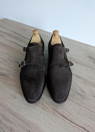 Туфлі монки ralph lauren monk-strap shoe оригінал6 фото