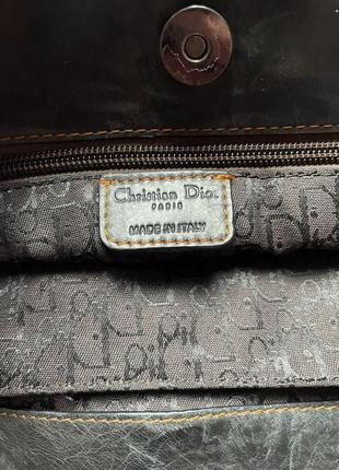 Сумка christian dior gaucho double saddle bag ...8 фото