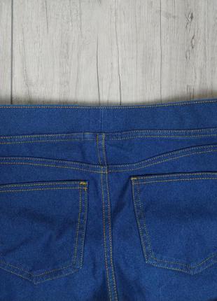 Джинсовые шорты для девочки h&m голубые размер 146 (10-11 лет)6 фото