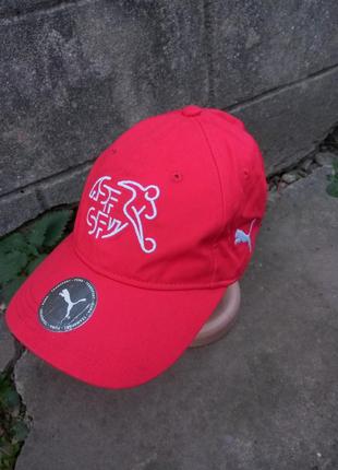 Котонова кепка puma teamsport