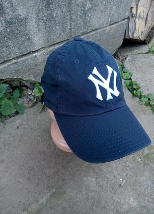 Котонова кепка new york american needle quality head wear 1918 cooperstown collection american needle
