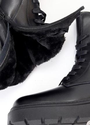 Ботинки зимние,ботинки кожаные2 фото