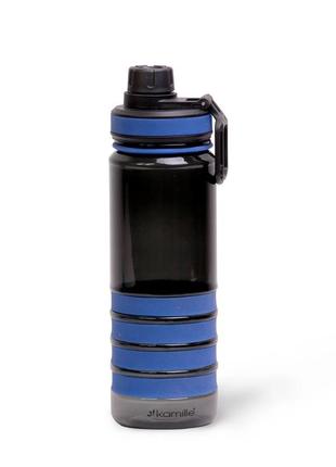 Пляшка спортивна для води пластикова kamille 750 мл (km 2302)4 фото
