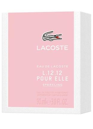 Парфуми lacoste l. 12.12 pour elle sparkling2 фото