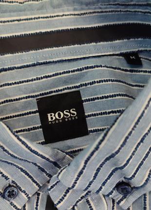 Рубашка hugl boss,котон, slim fit3 фото