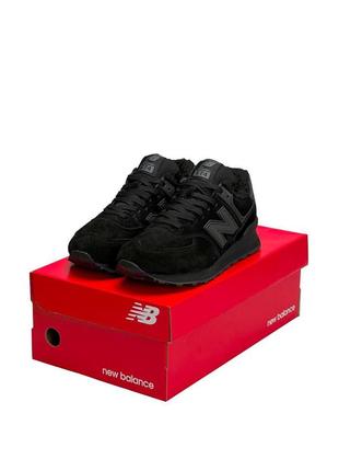 Зимние женские кроссовки new balance 574