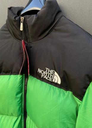Снижка стильная мужская зимняя куртка the north face 700 green 2.06 фото