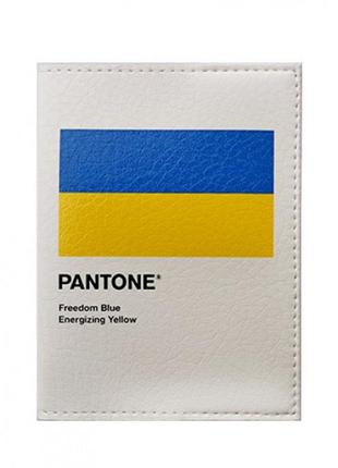 Обложка на паспорт blue and yellow